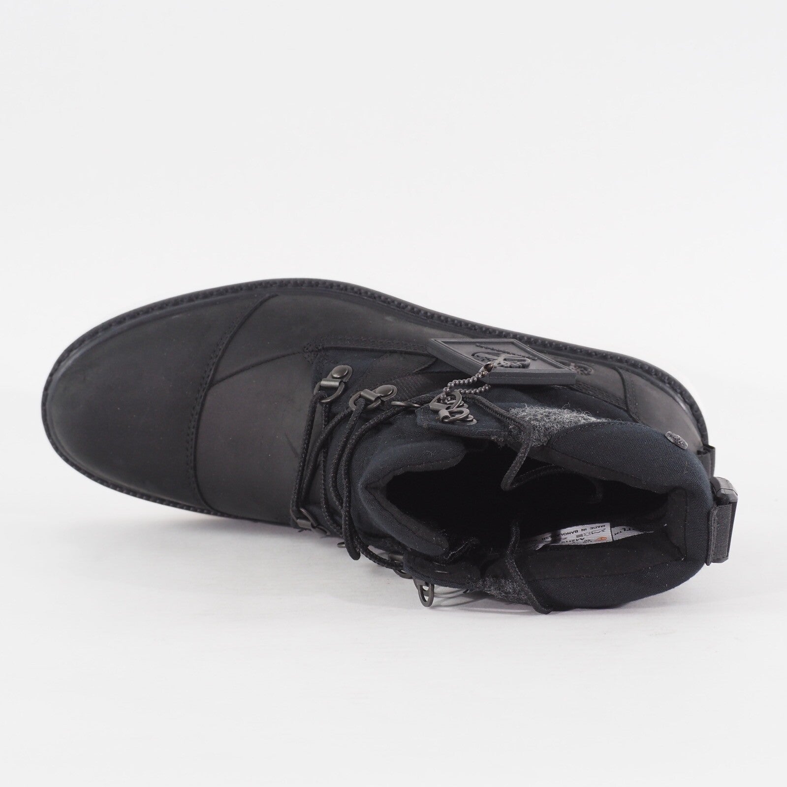 Womens Timberland Premium 6 Inch A42HX Black Leather Waterproof Walking Boots