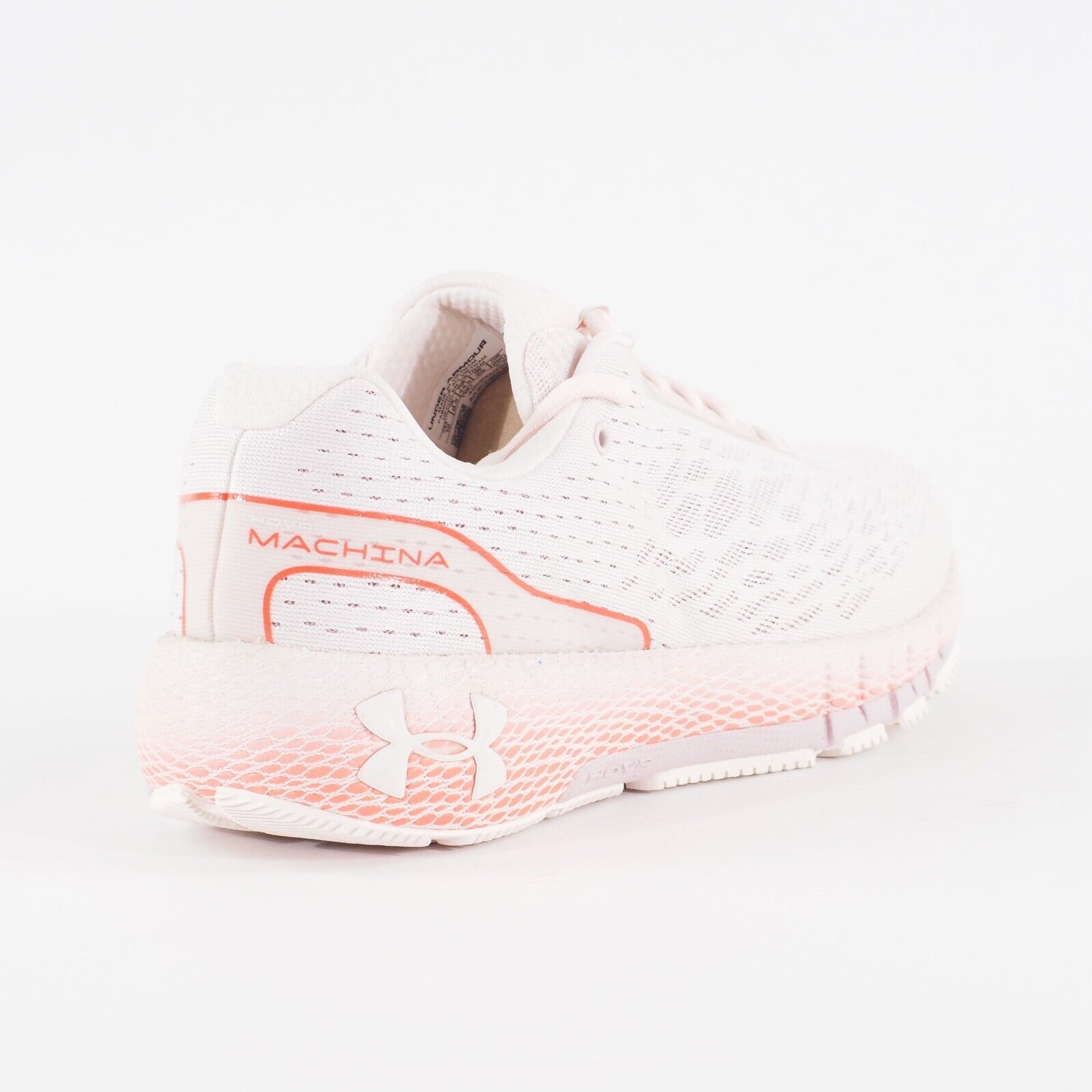 Womens Under Armour Hovr Machina Pink Walking App Connect Running Trainers