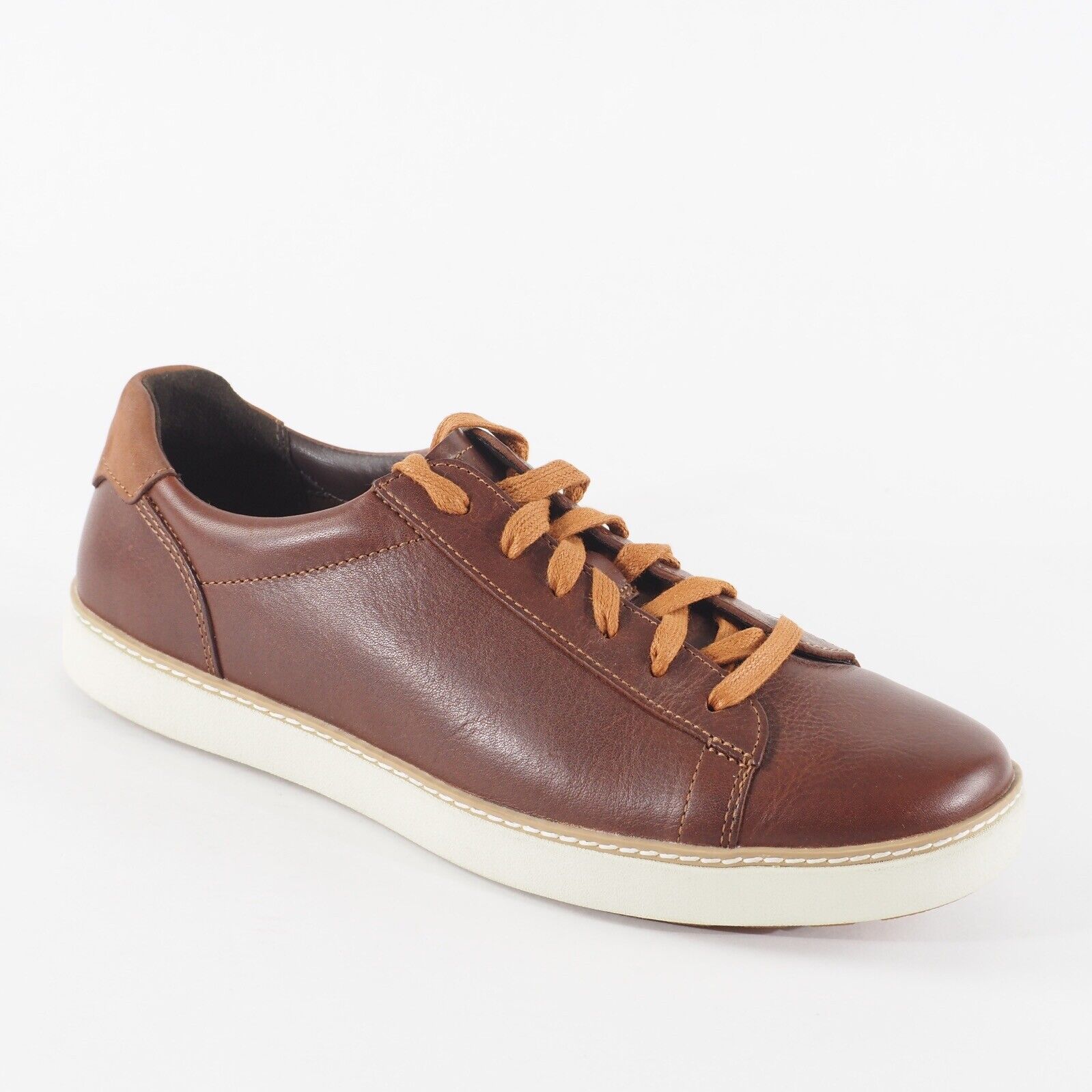 Mens Timberland Hudston PTO 9658A Tan Leather Lace Up Walking Casual Shoes