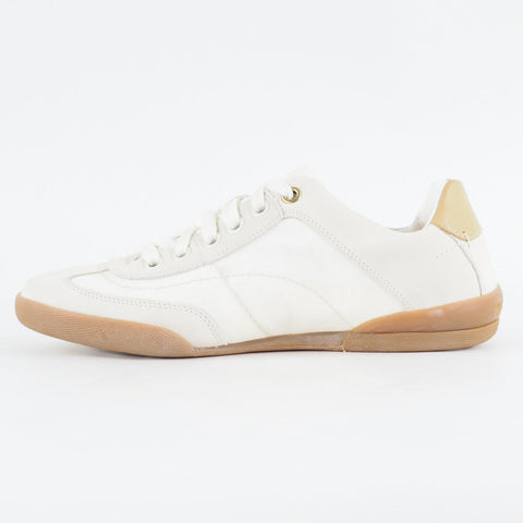 Mens Timberland City Adventure 65181 White Canvas Lace Up Casual Low Shoes