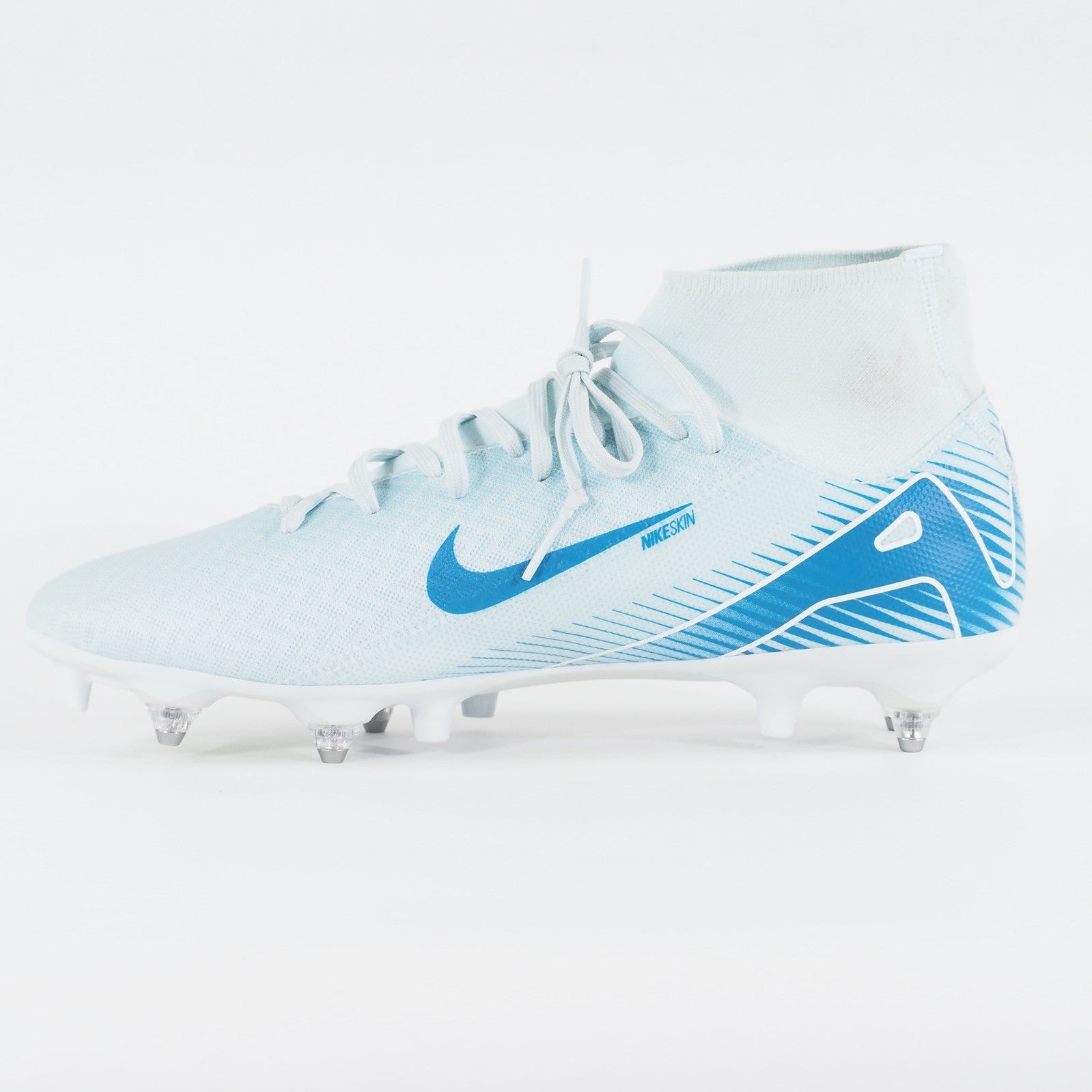 Mens Nike Zoom Mercurial Superfly10 Academy Blue Changeable Studs Football Boots