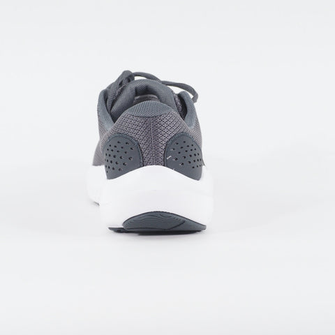 Mens Under Armour Charged Surge 4 Grey Mesh Running Lace Up Sports Trainers