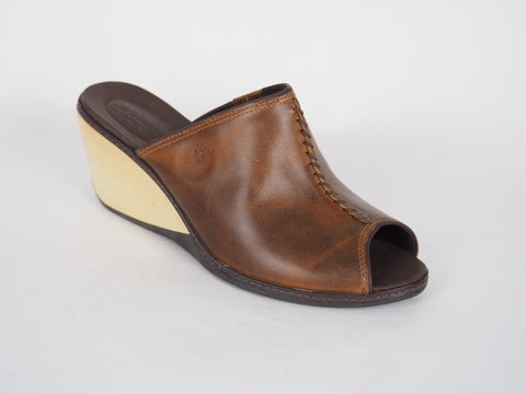 Womens Timberland Lascaux Slider 15687 Dark Brown Casual Summer Platform Shoes