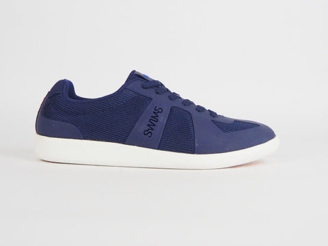 Mens Swims Luca Sneaker Navy Breathable Lace Up Casual Walking Trainers 