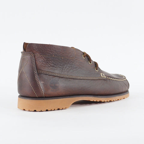 Mens Timberland Ellisville Chukka 6120R Dark Brown Leather Lace Up Casual Shoes