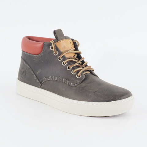 Mens Timberland EK Adventure Chukka 9753A Dark Grey Leather Lace Up Chukka Boots