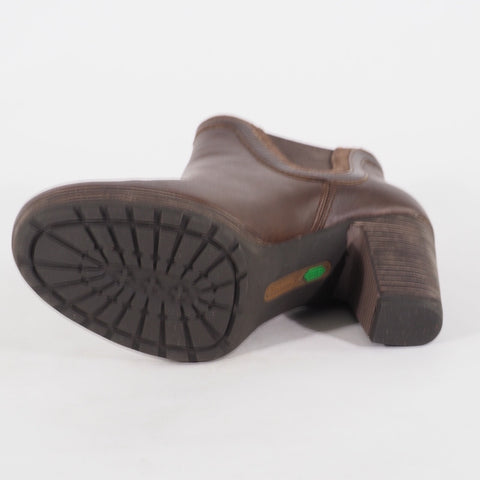 Womens Timberland EK Exetr Chelsea 8635A Brown Leather Pull On Walking Boots