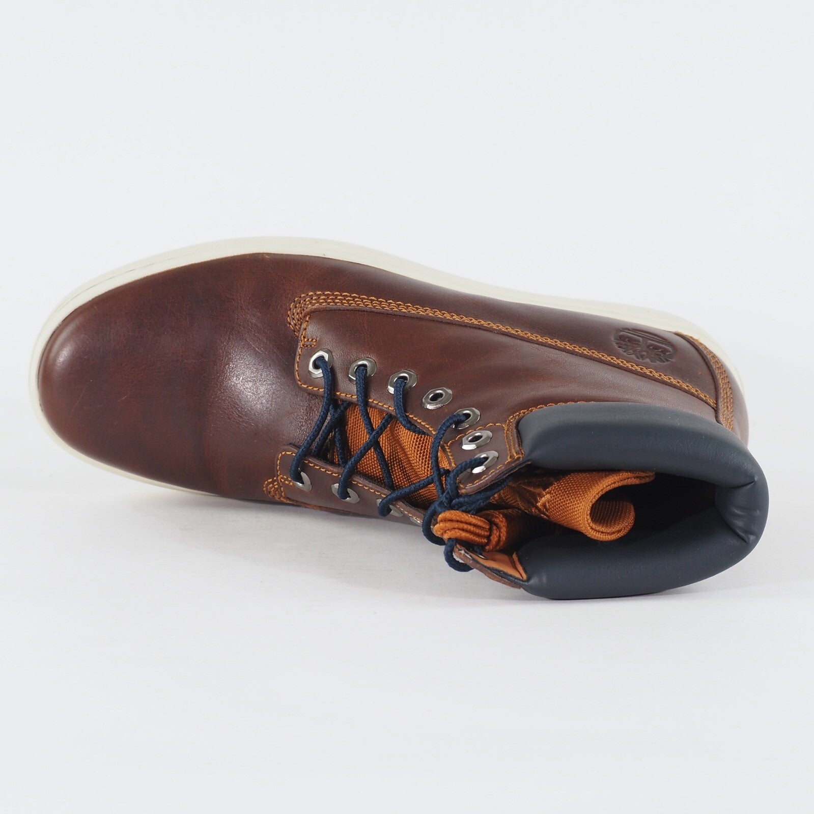 Mens Timberland 2.0 Cup Sole 6 Inch Tan Leather Lace Up Casual Walking Boots