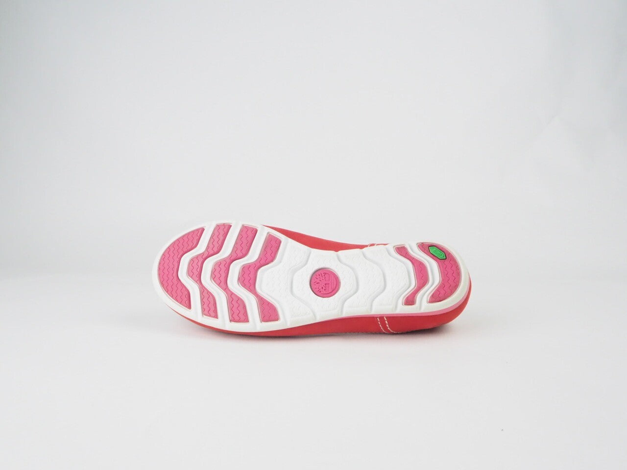 Womens Timberland Ek Belle Island 8952 RM Red Leather Loafet Slips On Shoes