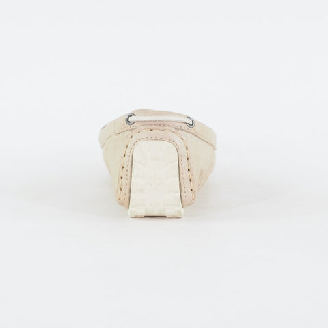 Womens Timberland Neponset 27691W Beige Leather Slip On Casual Everyday Shoes