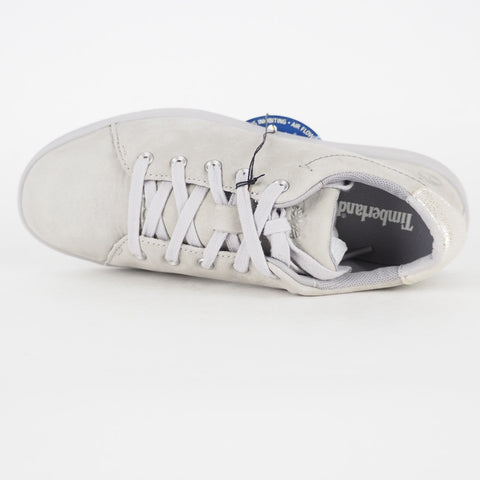 Womens Timberland Dashiell Oxford A17RW Sleet Grey Leather Casual Trainers 