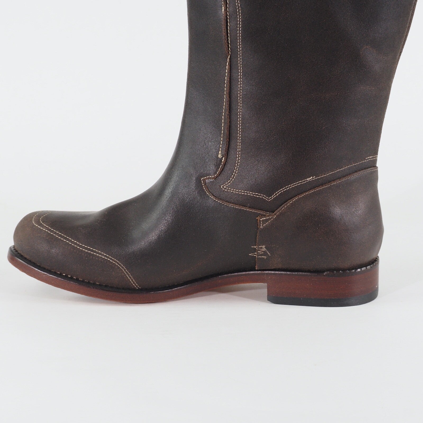 Womens Timberland Lucille Knee 20644 Brown Leather Casual Pull On Tall Boots