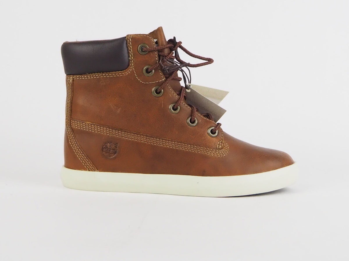 Womens Timberland Flannery 6 Inch A1B4R Brown Leather Chukka Boots