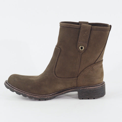 Womens Timberland Earthkeepers Kadin 8567A Brown Leather Casual Pull On Boots