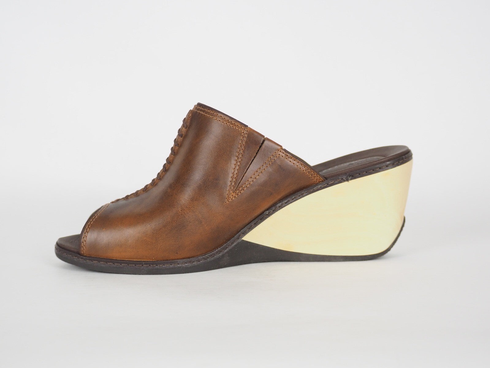 Womens Timberland Lascaux Slider 15687 Dark Brown Casual Summer Platform Shoes