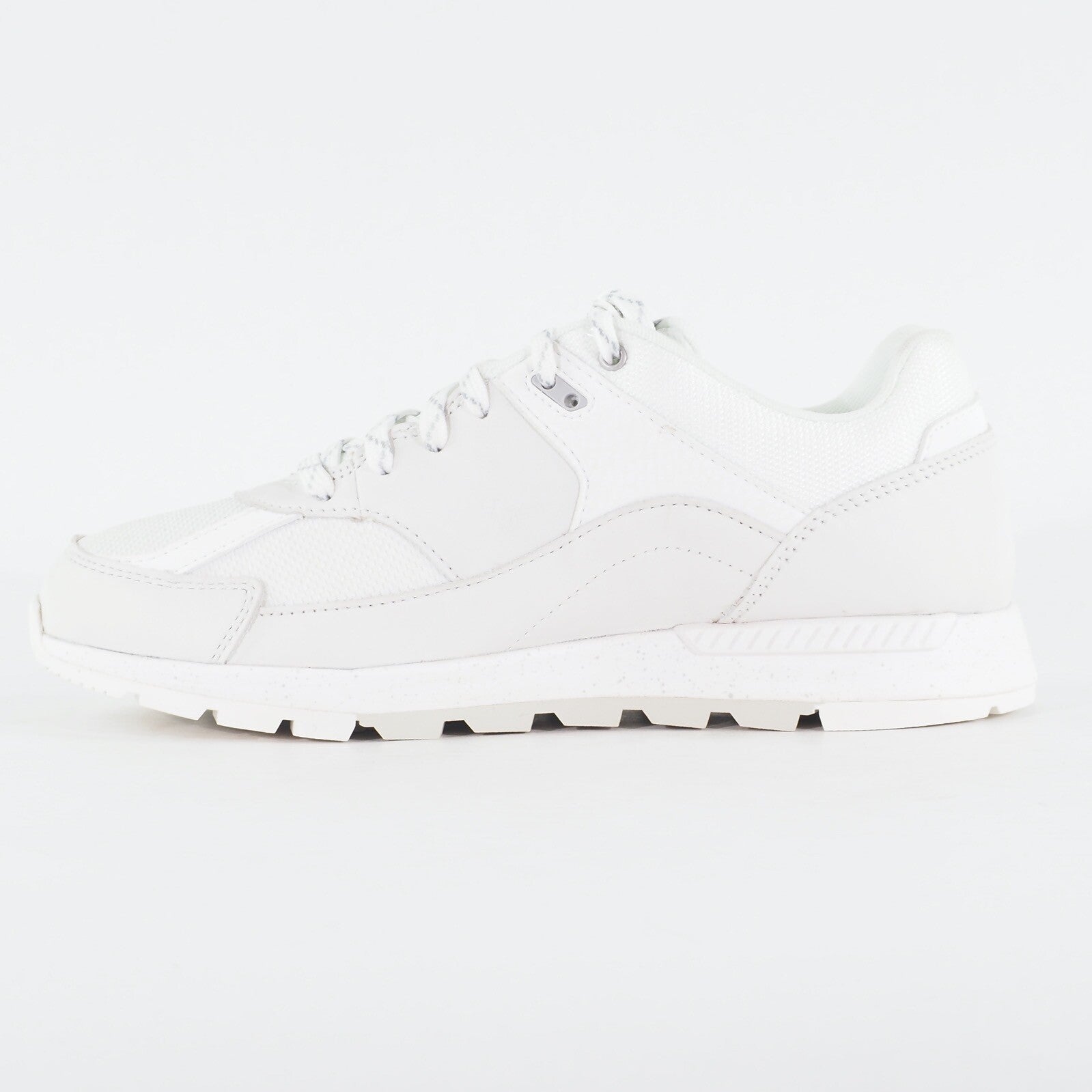 Womens Timberland Field Trekker A2DRT White Leather Lace Up Low Top Casual Shoes