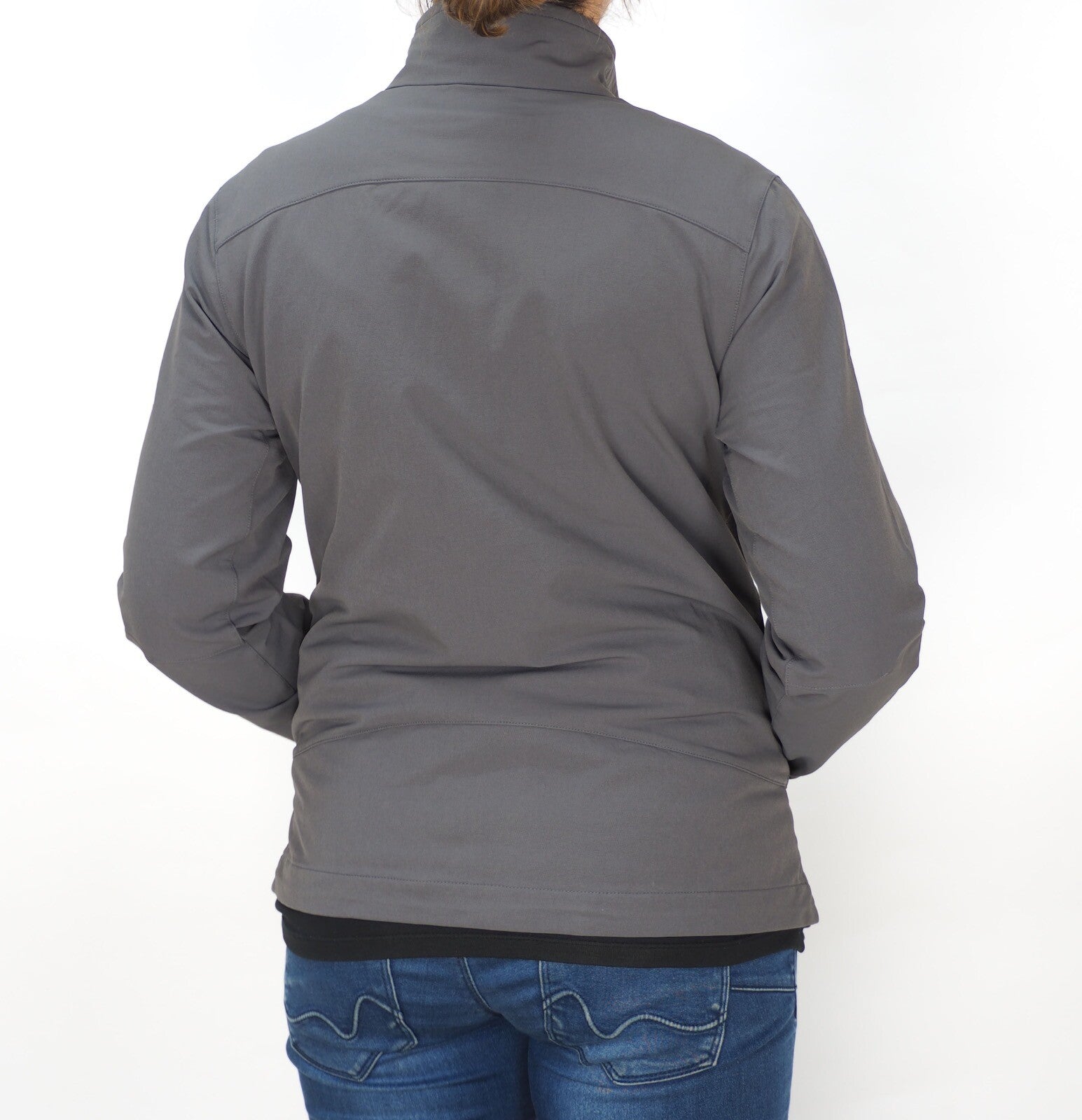 Womens Jack Wolfskin Easy Sonic 5002842 Dark Steel Light Trekking Hiking Jacket