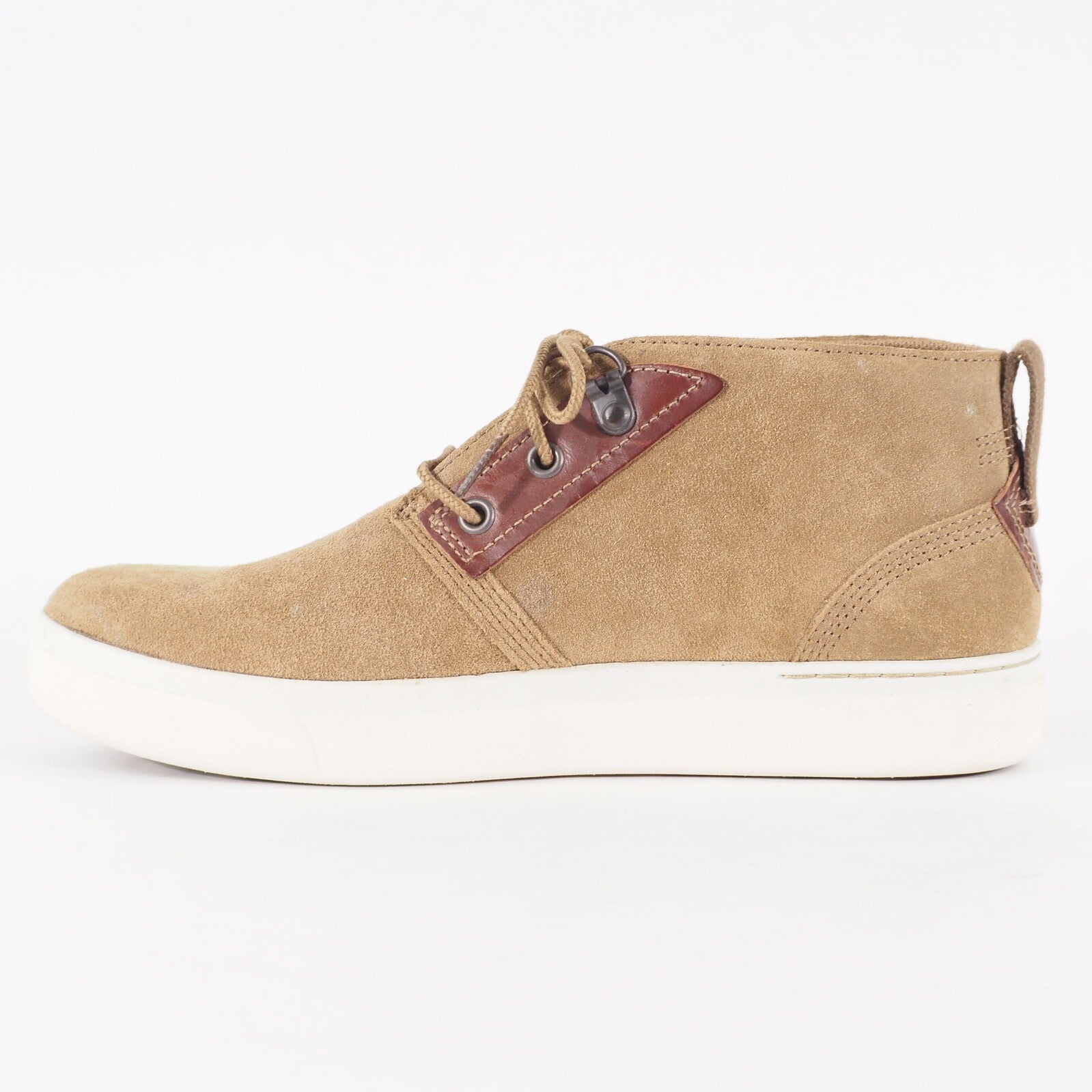 Womens Timberland Amherst A18TZ Light Brown Suede Chukka Lace Up Casual Shoes