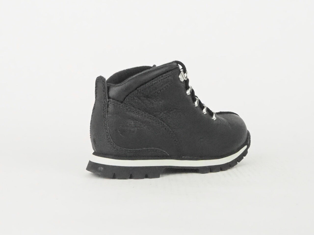 Boys Timberland Splitrock Hiker 96773 Black Leather Boys Lace Up Boots 