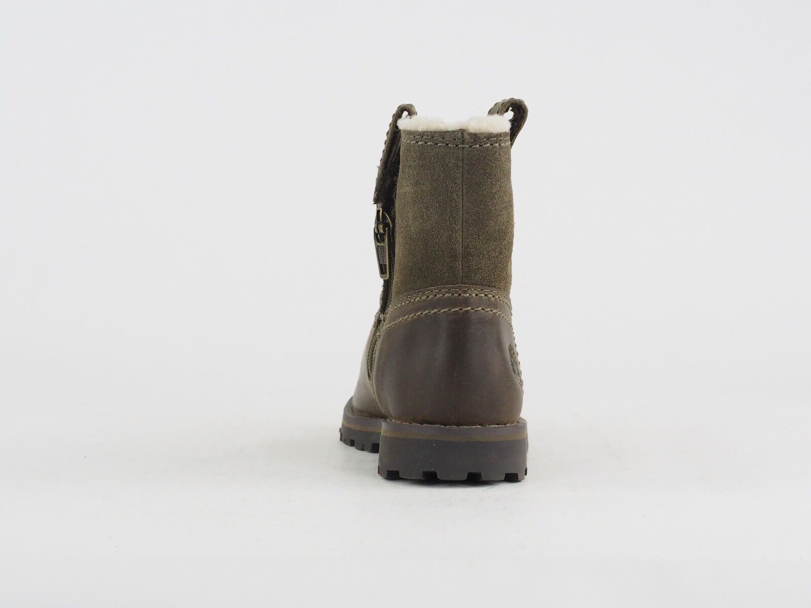 Toddlers Timberland Chestnut Ridge A1BSC Dark Brown Leather Warm Winter Boots
