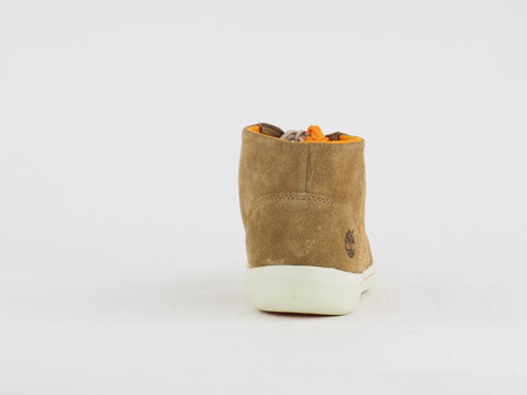 Juniors Timberland A15MD Light Brown Leather Lace Up Shoes Chukka Boots UK 5.5