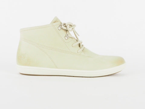 Ladies Timberland Earthkeeper Chukka 8503R Leather Beige Casual Walking Boots