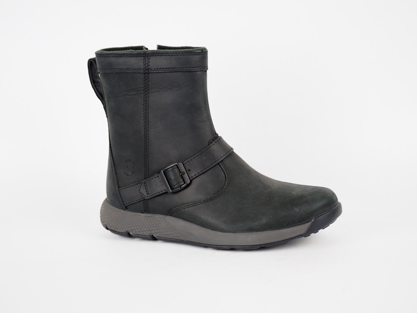 Juniors Timberland Earthkeepers A1VMM Black Leather Casual Juniors Winter Boots