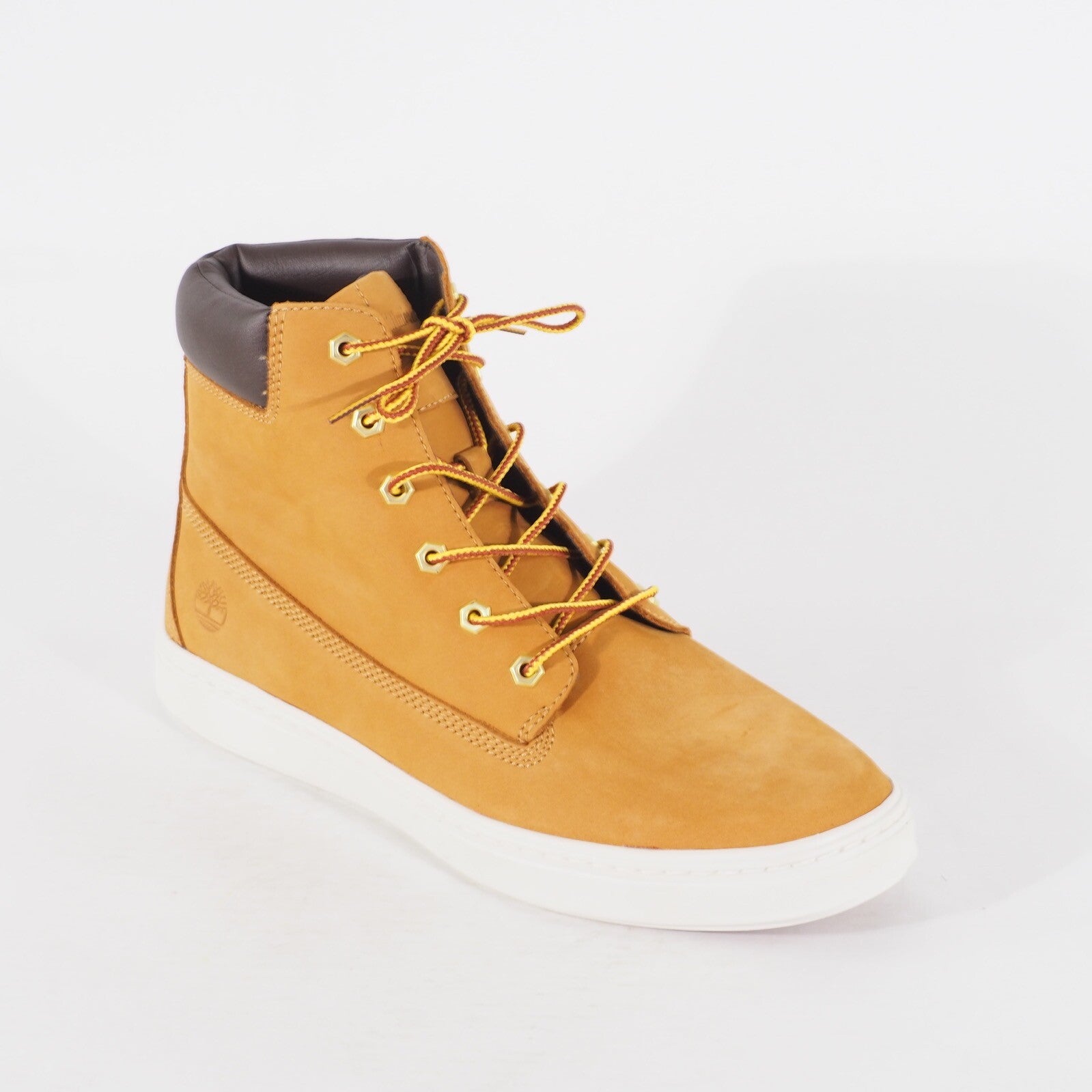 Womens Timberland Premium 6 Inch A1INF Wheat Leather Lace Casual Walking Boots