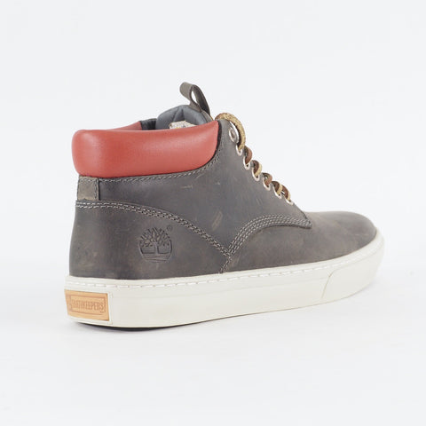 Mens Timberland EK Adventure Chukka 9753A Dark Grey Leather Lace Up Chukka Boots