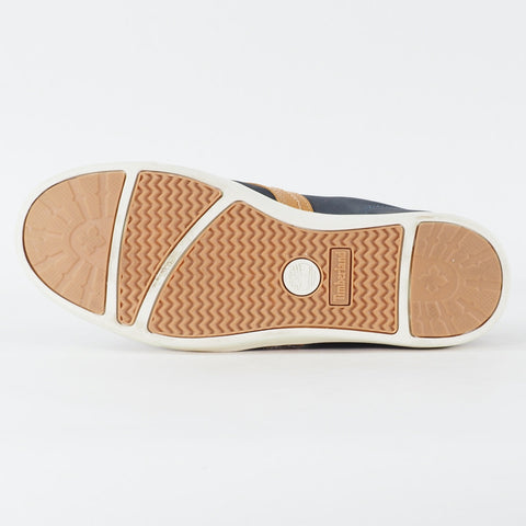 Mens Timberland EK Newmarket Oxford 6531R Navy Leather Lace Low Top Casual Shoes