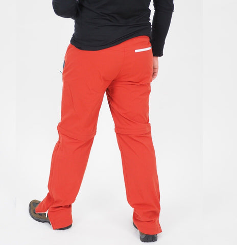Mens Jack Wolfskin Pro Hike 1506111 Mexican Pepper Breathable Hiking Trousers
