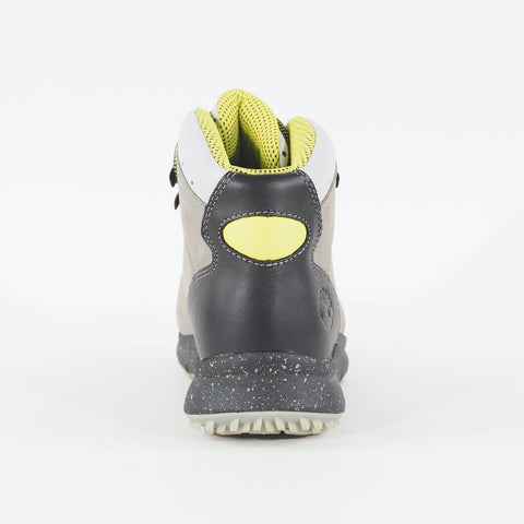 Mens Timberland World Hiker A1U8S Leather Grey Lace Up Hiking Walking Boots