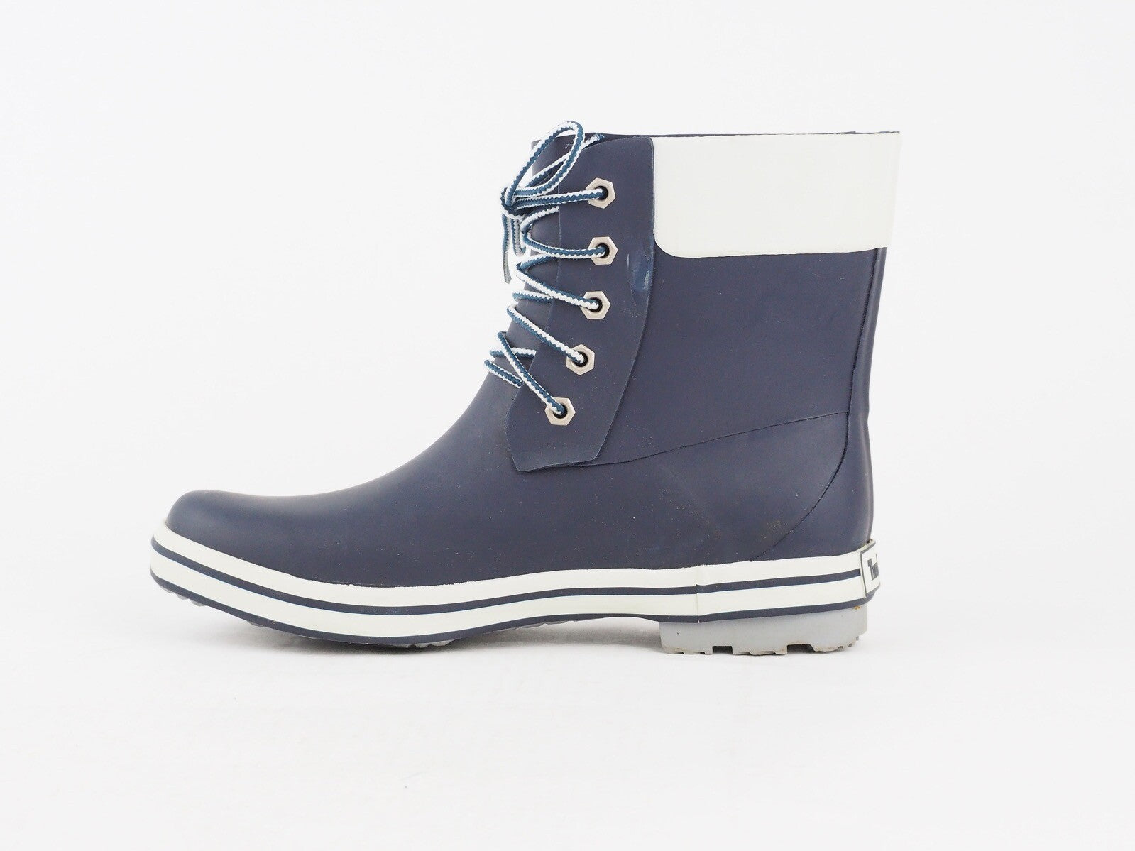 Womens Timberland Classic Rain 81923 Blue Wellingtons Lace Up Rain Wellies