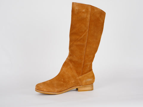 Womens Timberland Rangeley 8125R Tan Suede Pull On Tall Boots