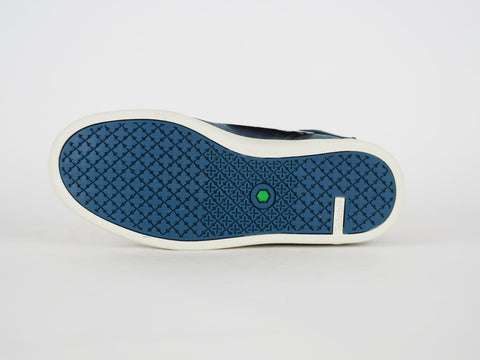 Boys Timberland Groveton A18KV Navy Leather Zip Up Chukka Boots