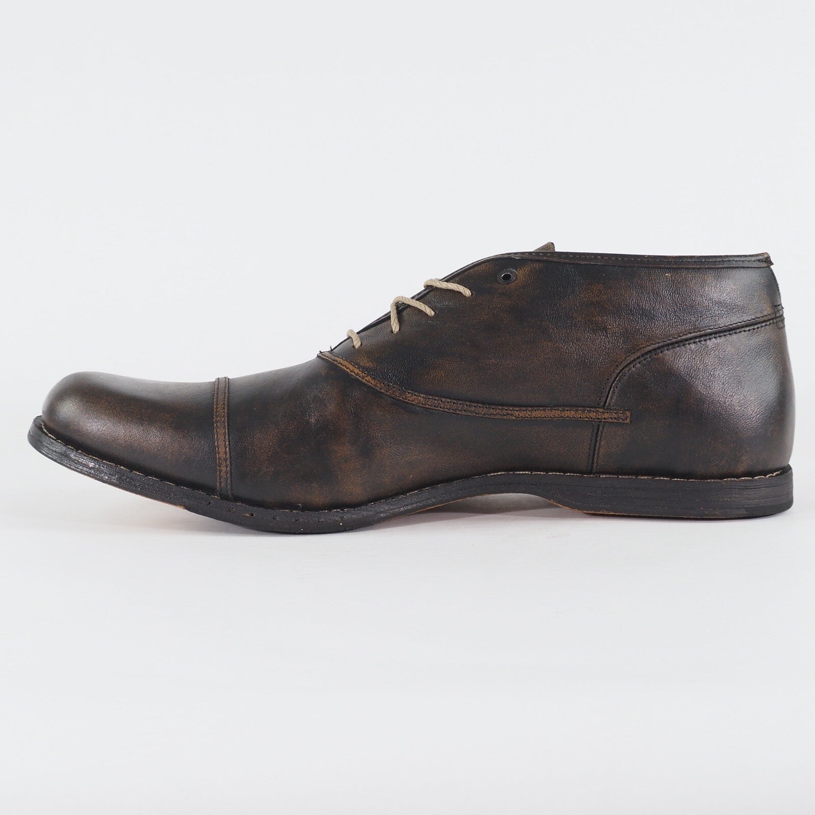 Mens Timberland CNT PNE CAB 76527 Black  Leather Lace Up Casual Chukka Boots