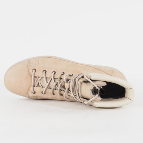 Womens Timberland Marblesea A21NC Beige Leather Lace Up Casual Walking Boots