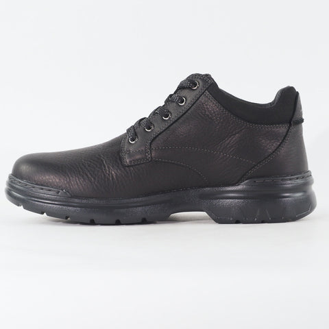 Mens Clarks Rockie Mid Gore Tex 28720 Black Leather Lace Up Casual Shoes