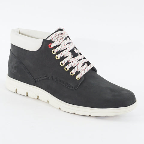 Mens Timberland Bradstreet A1971 Black Leather Casual Walking Chukka Boots