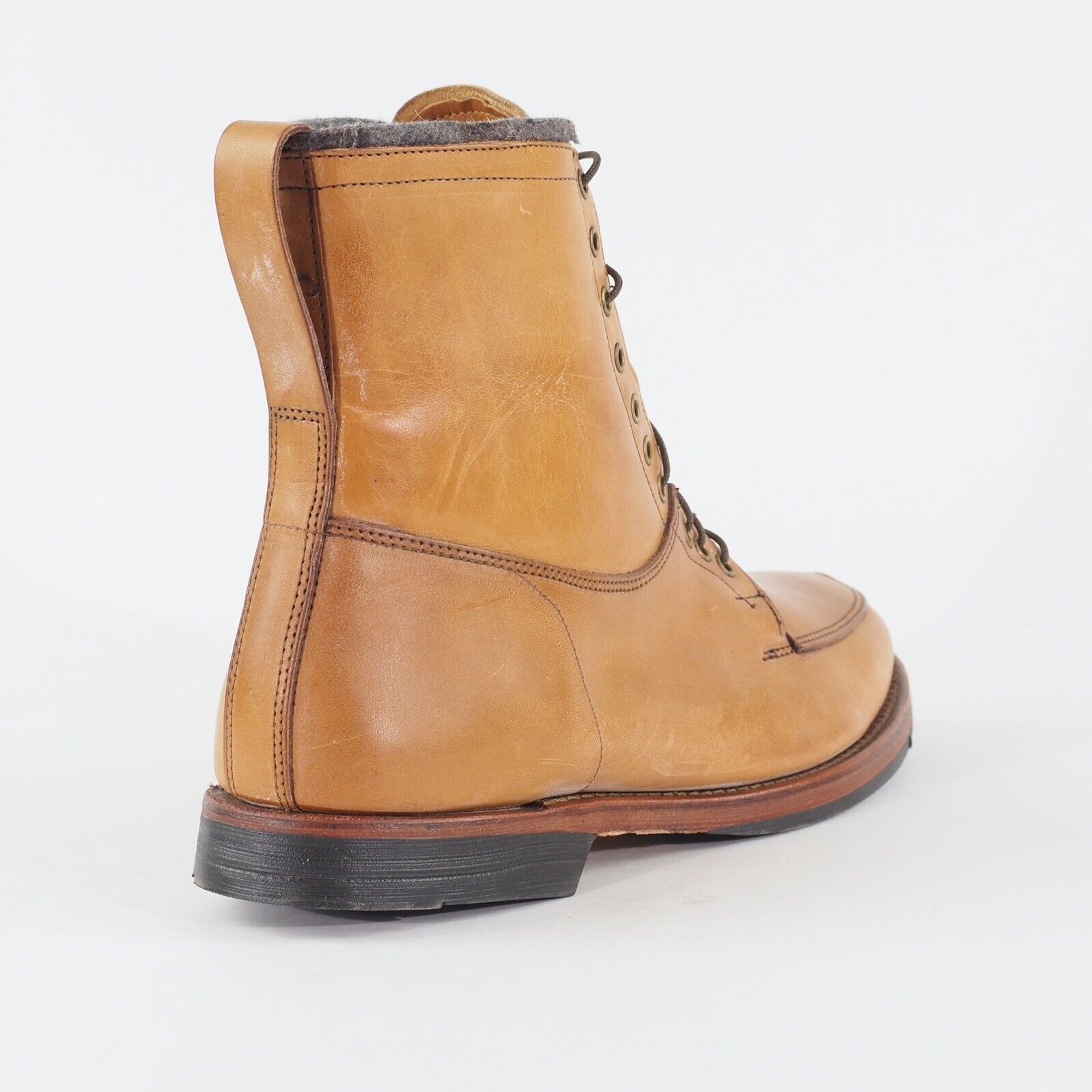 Mens Timberland Eastern Standard 6" Tan 76106 Leather Handcrafted in USA Boots