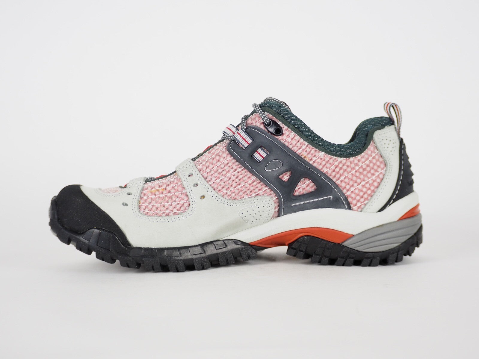 Womens Timberland Trailscape 31664 Grey Leather Fabric Lace Up Walking Shoes