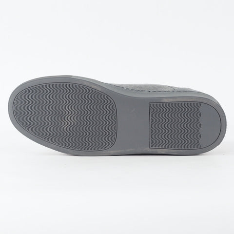 Mens Hackett London Entry Knit HMS20855 945 Grey Leather Textile Casual Shoes