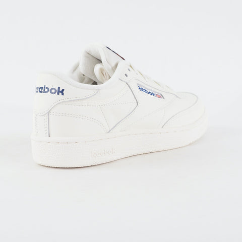 Mens Reebok Club C 85 HP4321 White Leather Casual Lace Up Sports Trainers
