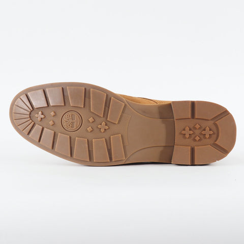 Mens Timberland Windbucks Cap Toe Oxford A23R5 Rust Leather Lace Up Formal Shoes