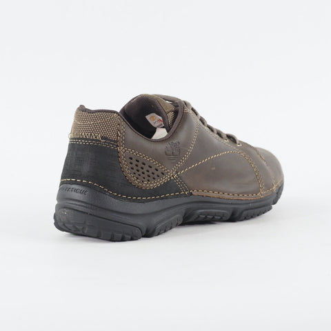 Mens Timberland EK FC Lite Oxford 5425R Dark Olive Leather Lace Up Casual Shoes