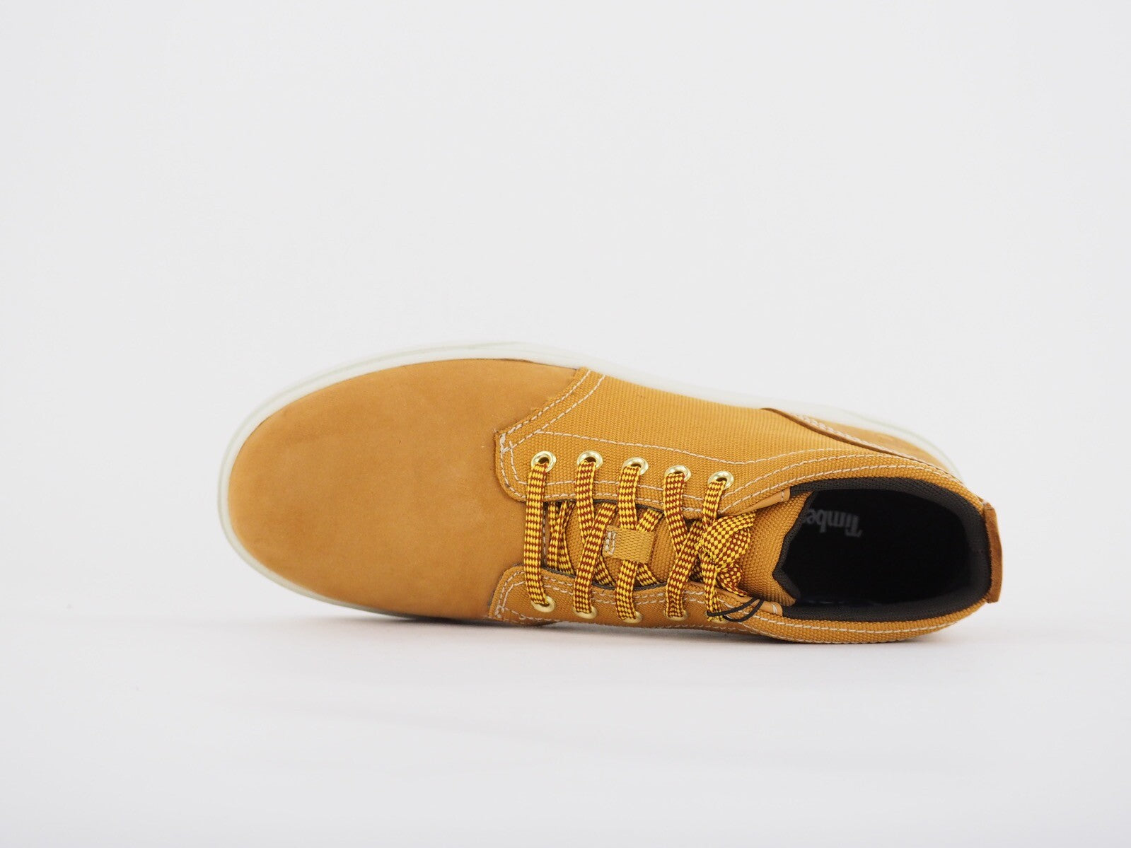 Juniors Timberland EK Groveton 1797A Wheat Leather Lace Up Chukka Casual Boots