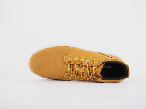 Juniors Timberland EK Groveton 1797A Wheat Leather Lace Up Chukka Casual Boots