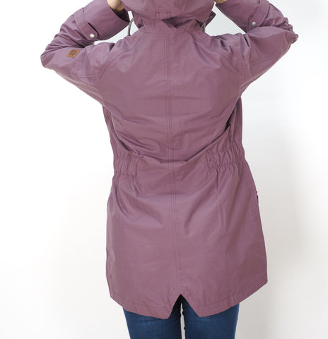 Womens Jack Wolfskin Bunda Texapore 1106091 Mulberry Casual Waterproof Coat