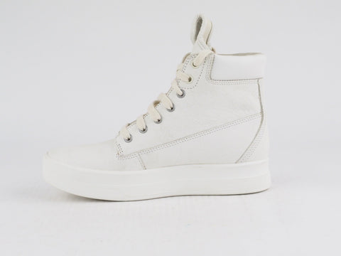 Womens Timberland Mayliss 6 In A1AJS White Leather Casual Trainers Chukka Boots