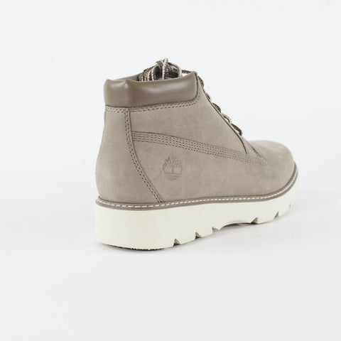 Womens Timberland Heeley Field A1YFJ Grey Leather Zip Up Casual Chukka Boots